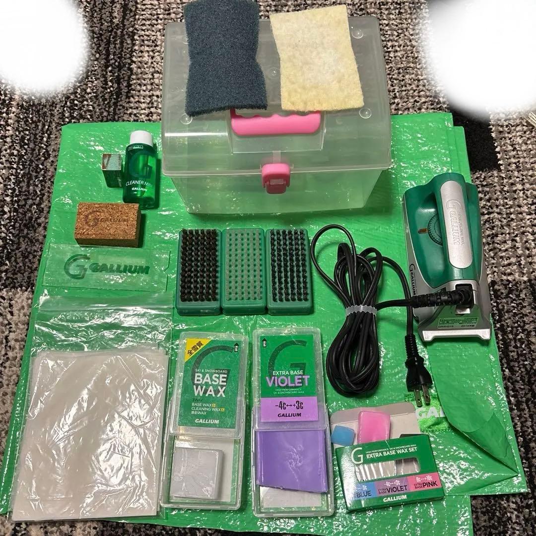 GALLIUM スノーボードワックスキット GALLIUM（ガリウム） WAXING KIT ワクシングキット スノーボード WAX