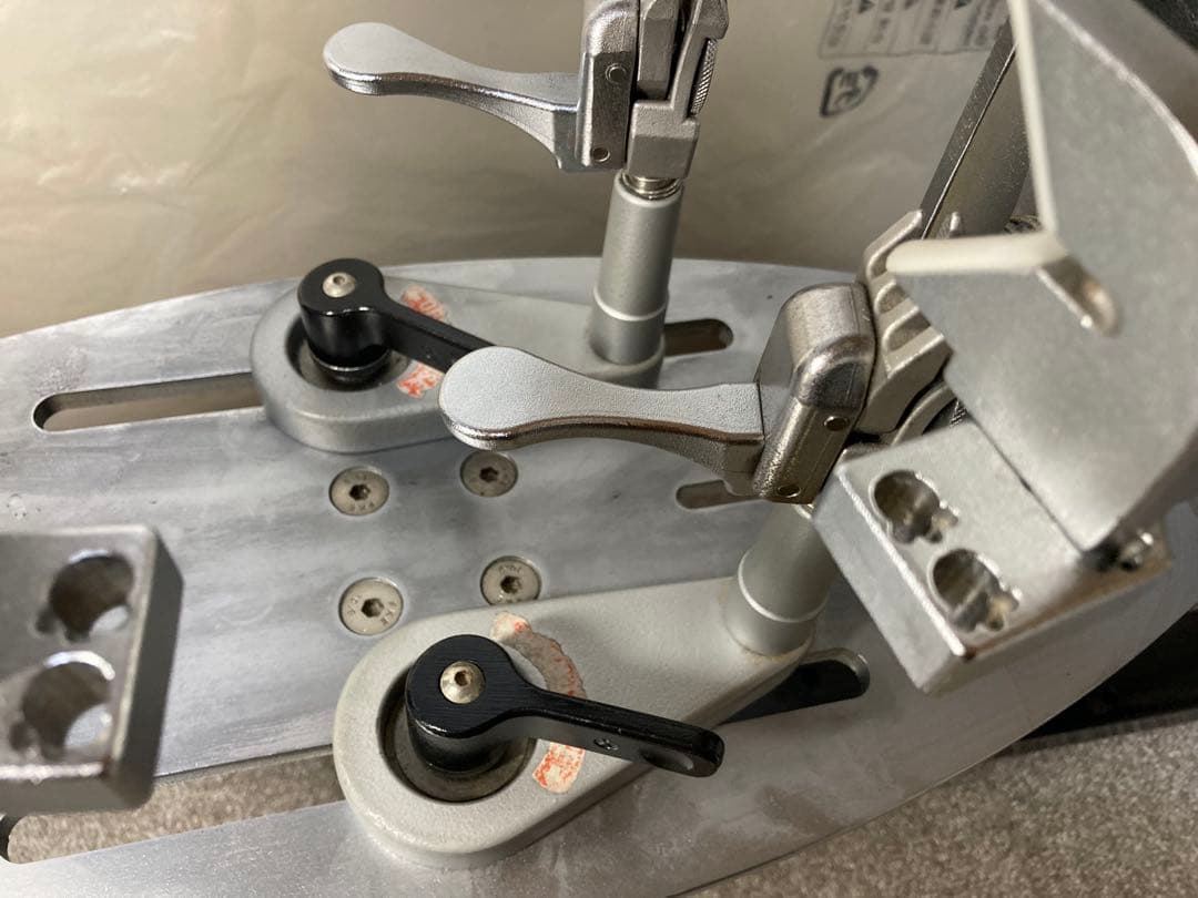 ジャンク品】ガット張り機 ばね式 テニス・バドミントン Spin Japan製