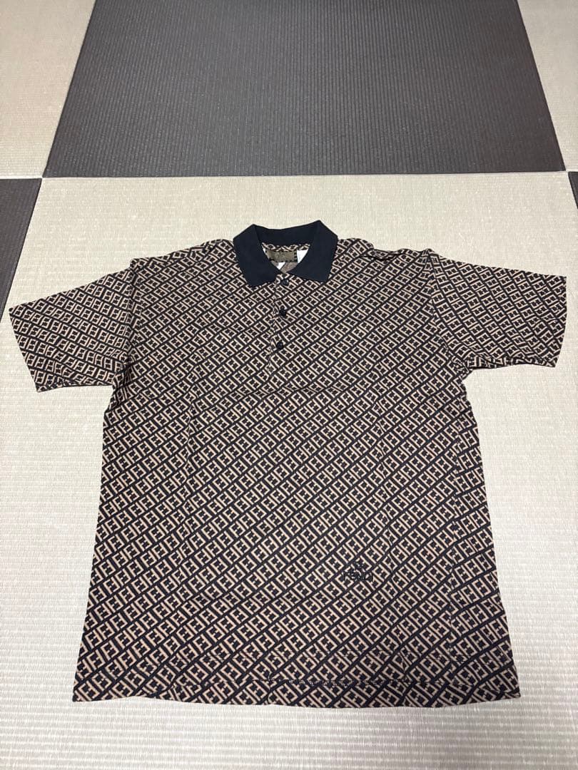 FENDI ポロシャツ ポロシャツ コットン ブラック | Fendi