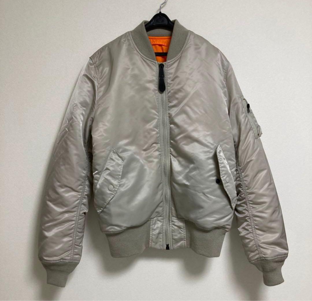 【極美品】ALPHA アルファ MA-1 フライトジャケット レア色 シルバーL 楽天市場】アルファインダストリーズ アルファ MA-1 フライト