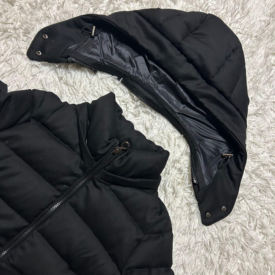 人気】タトラス ダウンコート ロング フード ZEJA 黒 ブラック