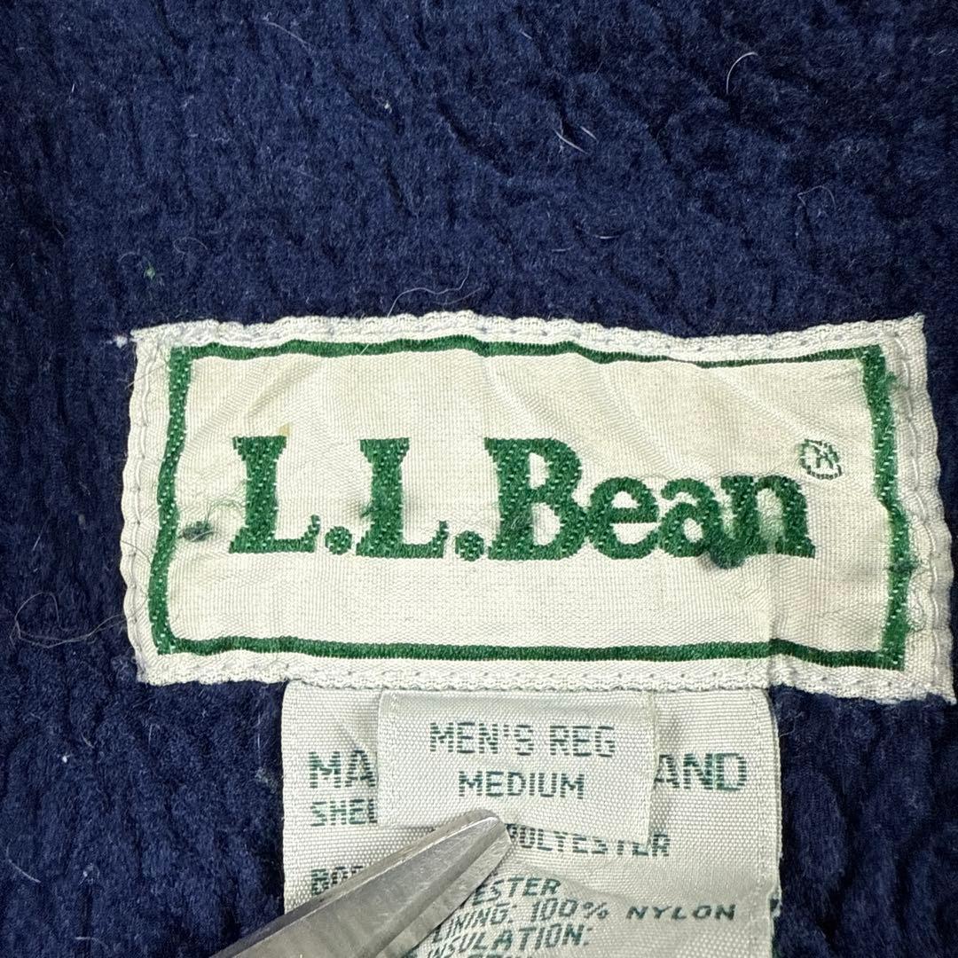 90s llbean シンサレート フィールドジャケット ナイロン デッキ M