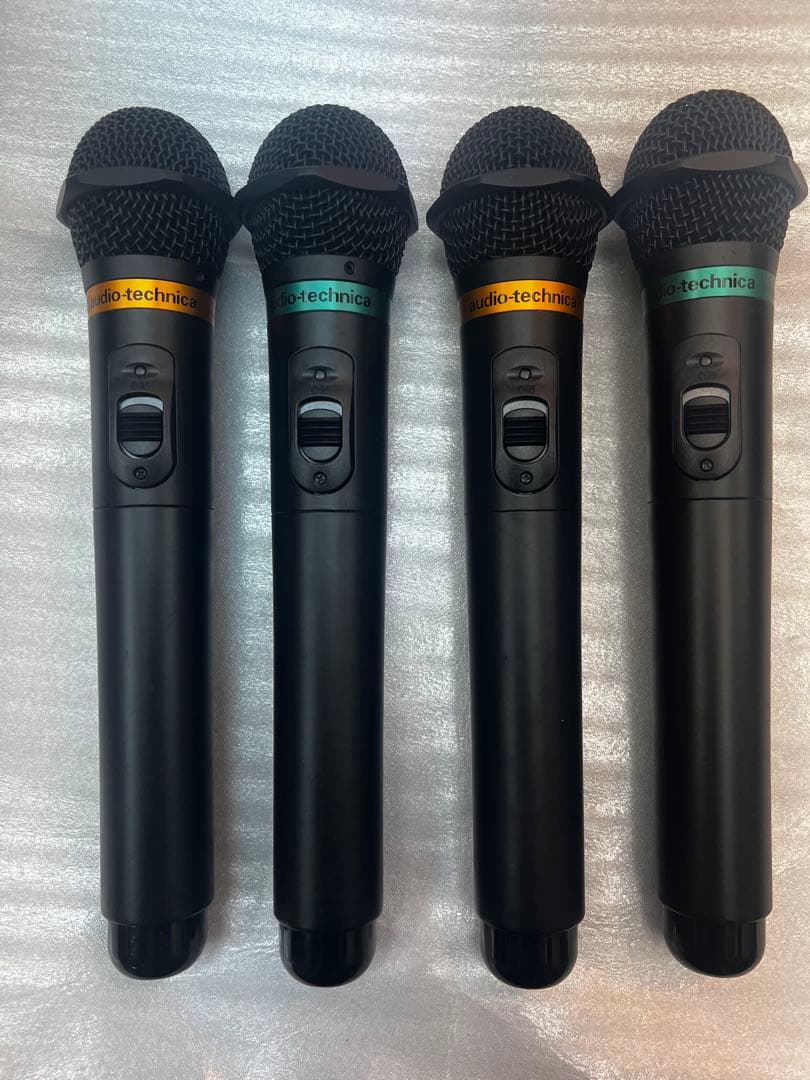 オーディオテクニカ　中古品AT-CLM700T/A/B 各二本ずつ四本セット AT-CLM700T｜カラオケ機器｜オーディオテクニカ