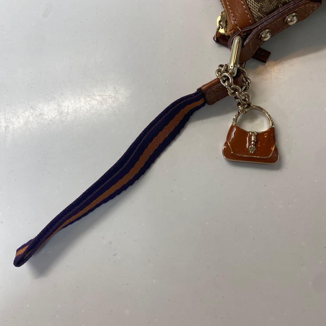 GUCCI GGキャンバス アクセサリーポーチ 未使用 ミニバッグ 正規品