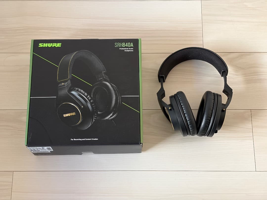 ヘッドホン SHURE SRH-840A-A SHURE ( シュア ) SRH840A-A 密閉型モニターヘッドホン 送料無料