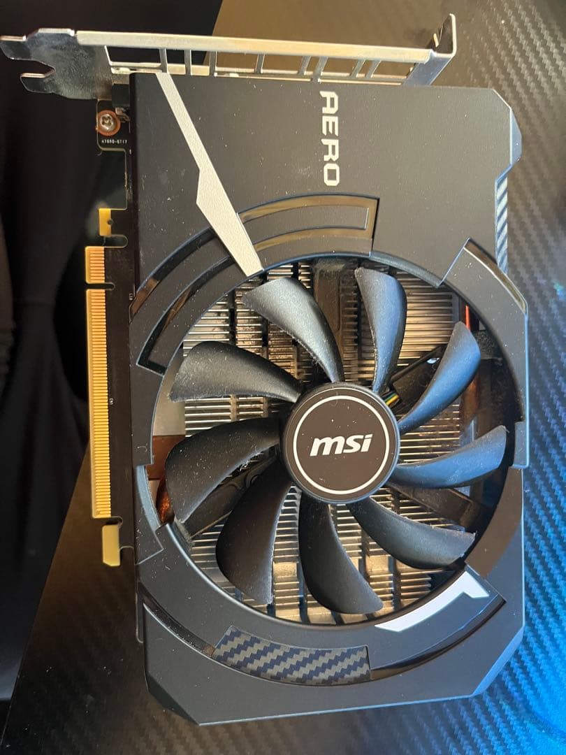 MSI AERO GEFORCE GTX グラフィックボード 全長170mm、Mini-ITXに最適なショートサイズなGTX 1650搭載カード