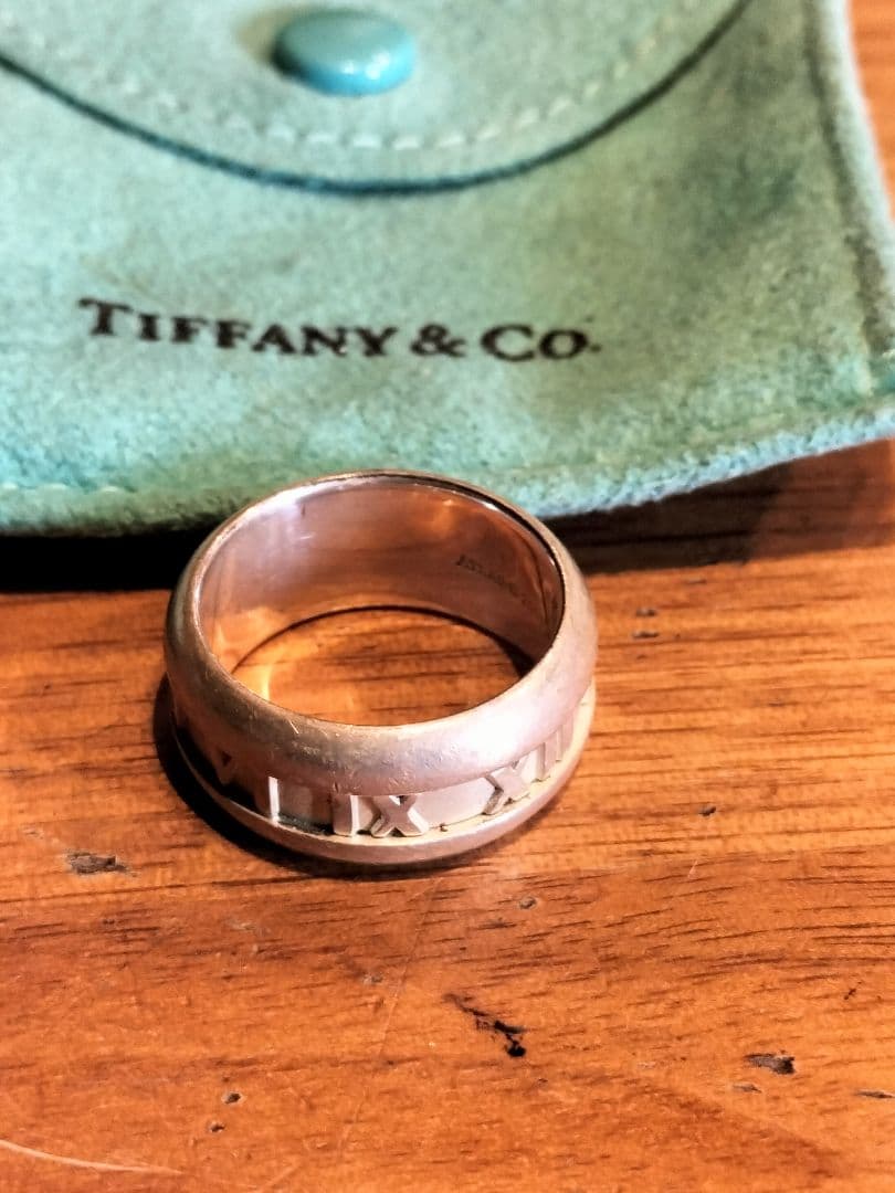 ティファニー アトラス リング 14号 シルバー 指輪 2003年 - メルカリ