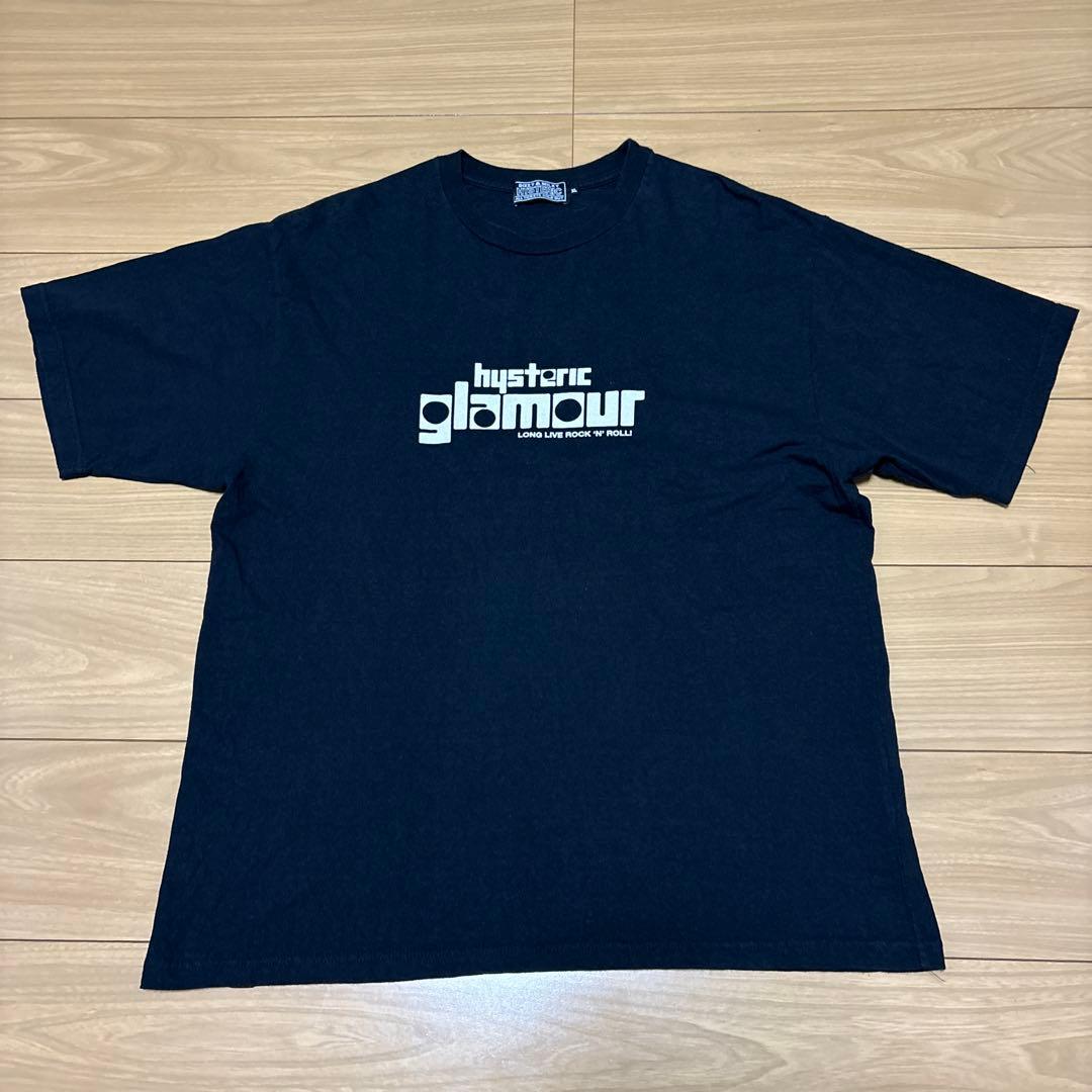 ヒステリックグラマー Tシャツ 黒 XL ギターガール ヒスガール HG