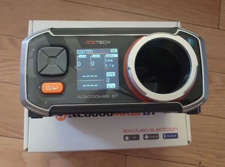 AC6000 MKⅢ BT 弾速計 ACETECH Amazon | ACETECH エアソフト弾速計 シリーズ BB弾 射撃速度測定 初速