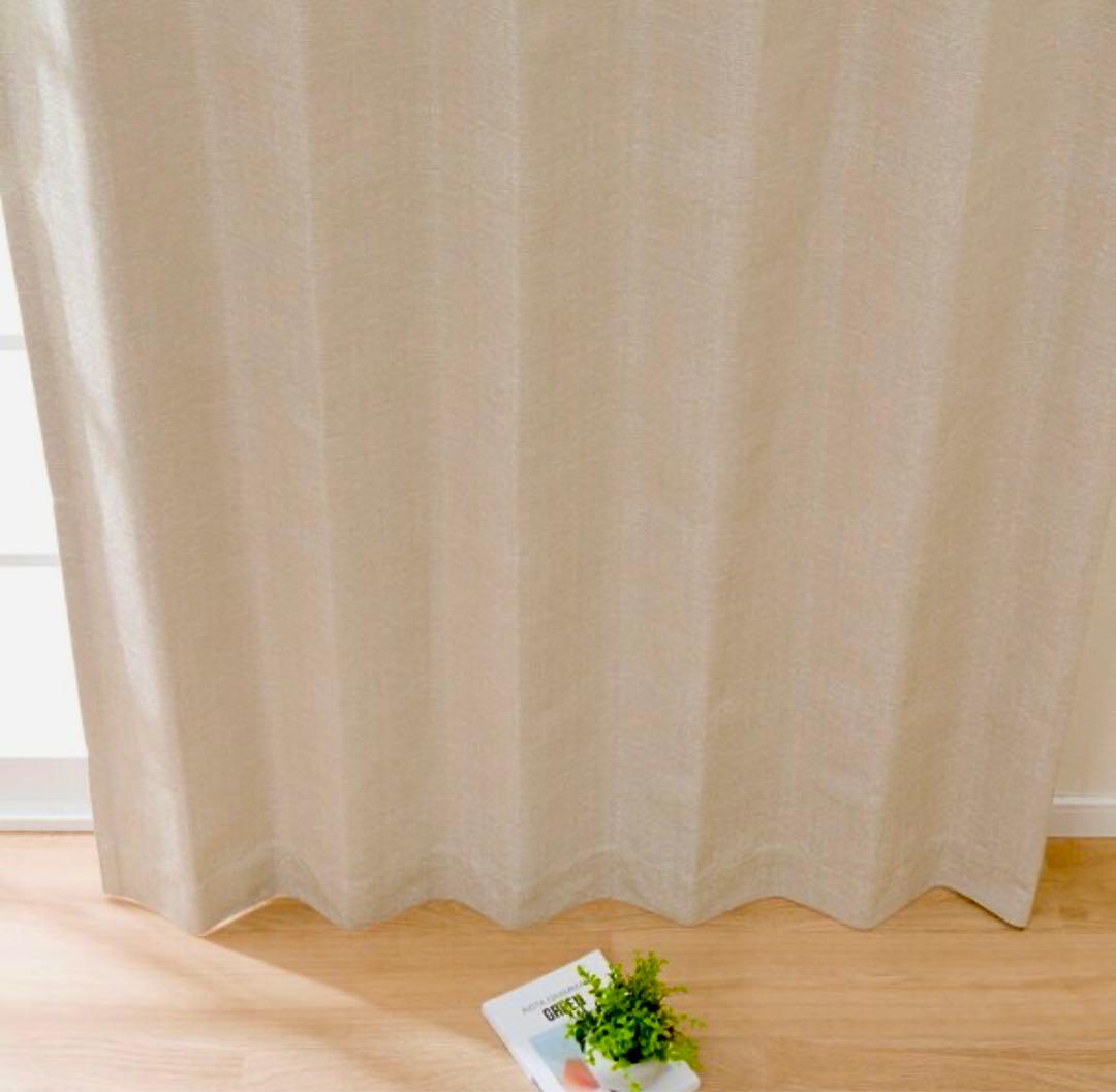 美品！4枚ニトリ遮光遮熱遮音カーテンRD100 酷暑に備える！夏を快適に過ごすための「遮光1級・遮熱・遮音カーテン