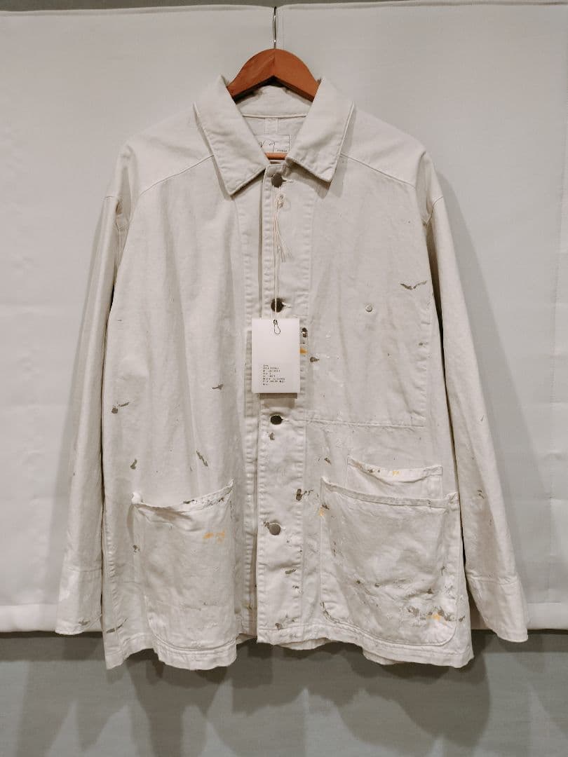 ANCELLM DENIM COVERALL ホワイト カバーオール 完売品 - メルカリ