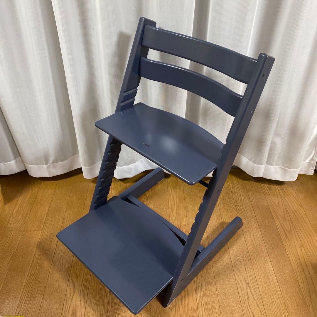 STOKKE ストッケ トリップトラップ ダークブルー ネイビー 廃盤カラー