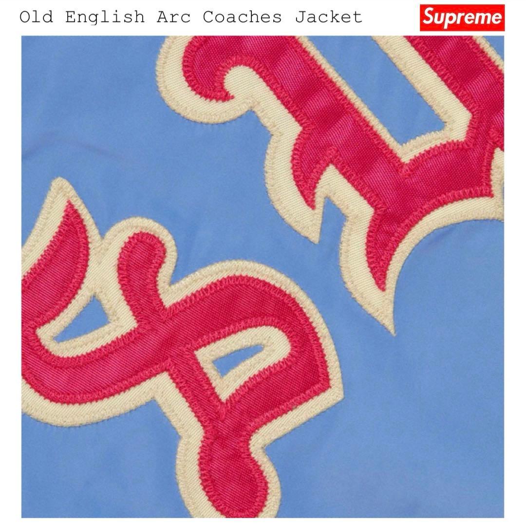 新品supreme/Old English Arc Coaches Jacket - メルカリ