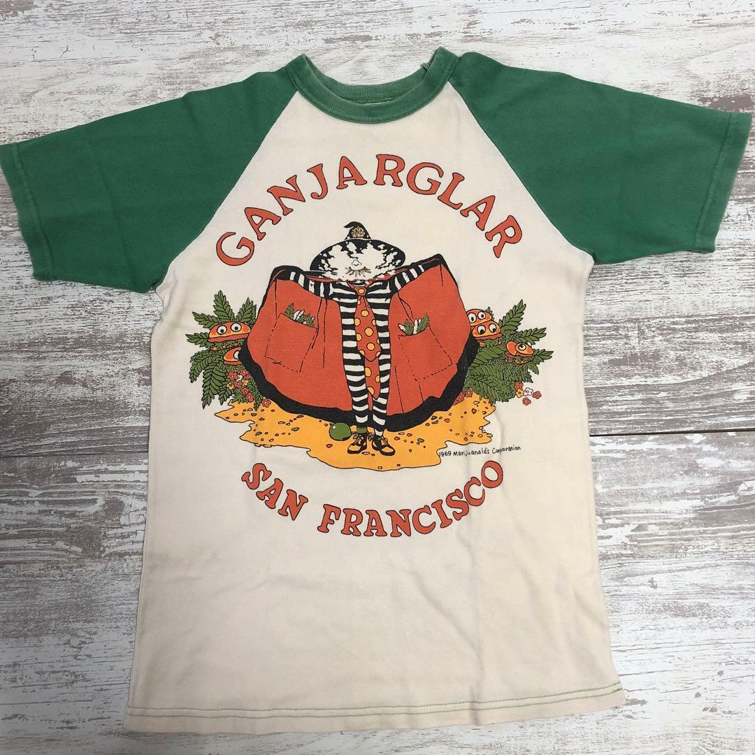 ブートレガーズGANJARGLARマリファナルド半袖Tシャツ フリーホイーラー