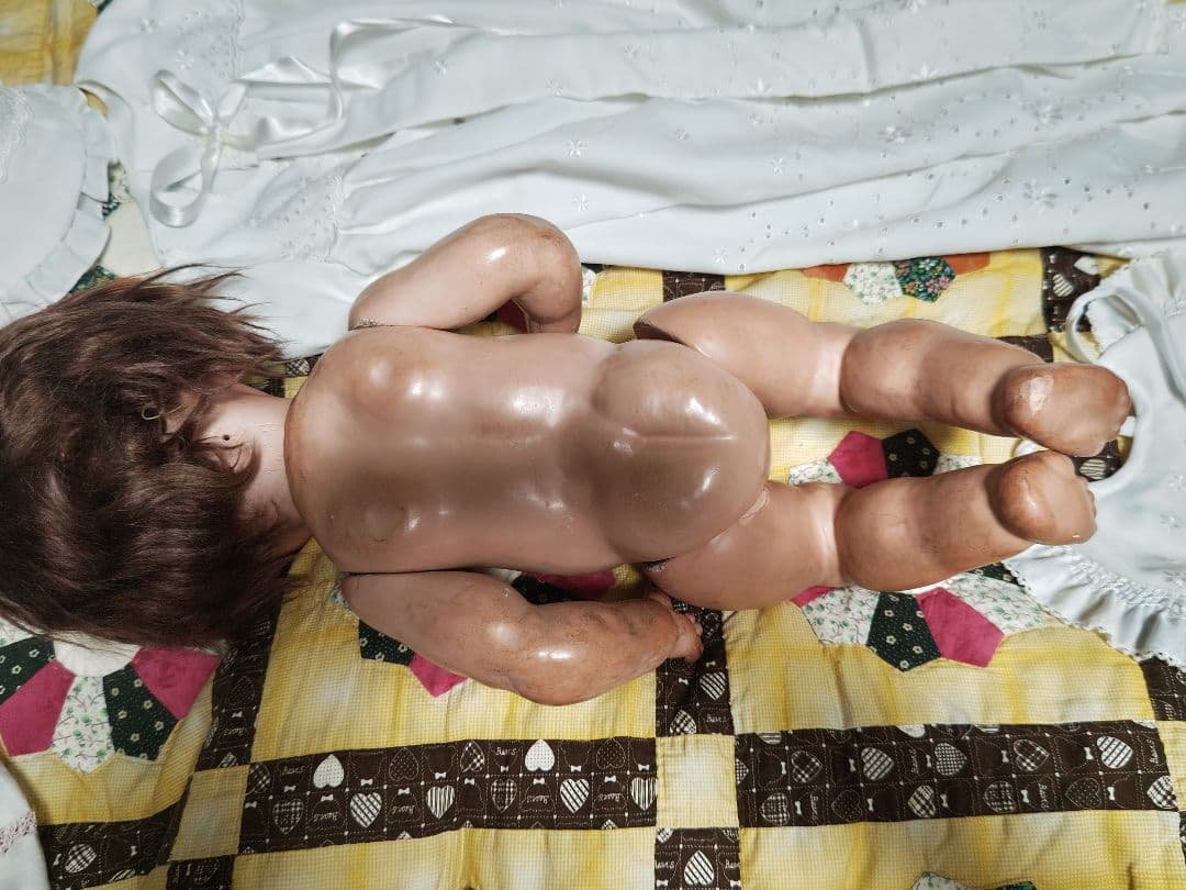 RE Nippon アンティークドール ベビービスクドール/モリムラドール同