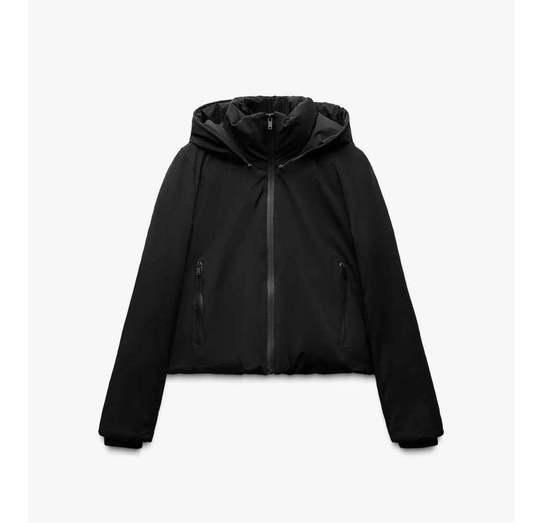 ZARA ウォーター ウィンドプロテクション ショートアノラック XS