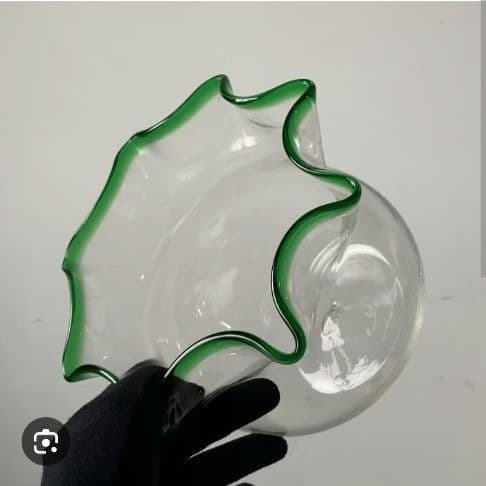 骨董品金魚鉢大正ガラス ソーダガラス 金魚鉢 - メルカリ