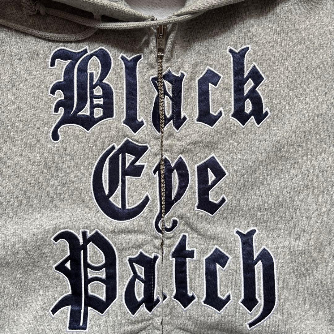 THE BLACK EYE PATCH フードパーカー グレー - メルカリ