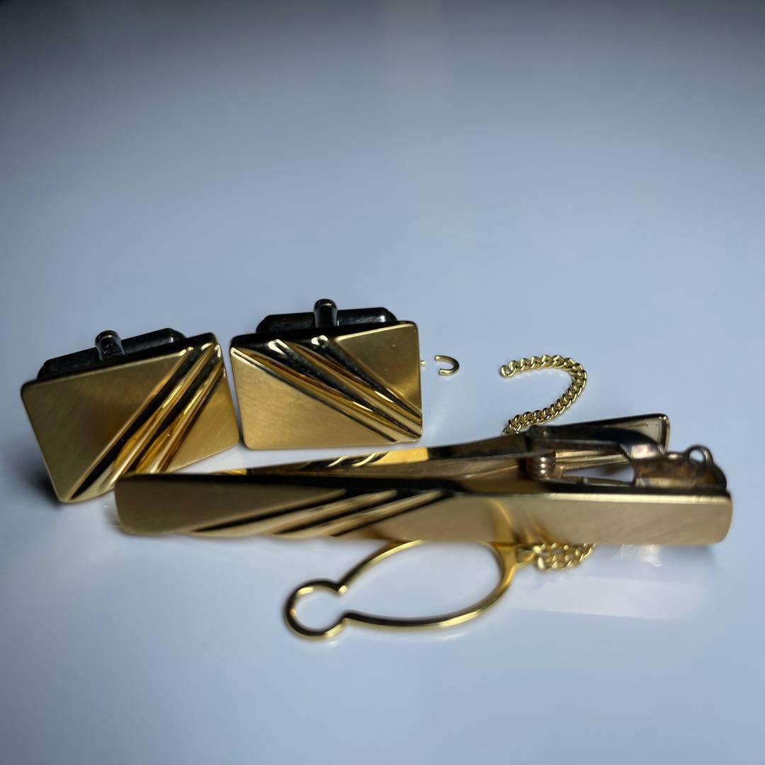 SUN EAGLEサンイーグル K18／18金ネクタイピン&カフスセット - メルカリ