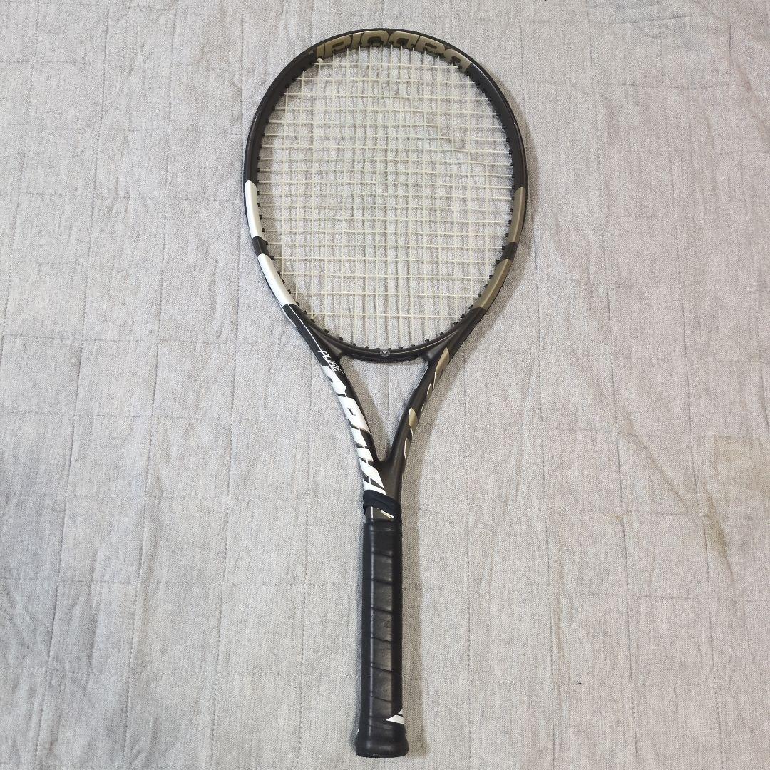 【美品】バボラ　ピュアドライブ 2025　ウインブルドン 300gグリップ2 Babolat（バボラ） 国内正規品 PURE DRIVE WIMBLEDON 2025 ピュア