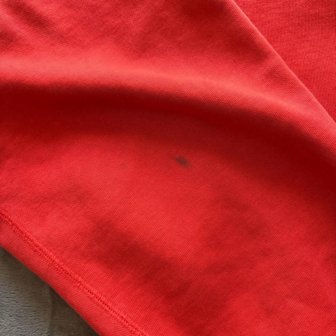 Nike Stussyコラボ ジップフーディー XL ハバネロレッド - メルカリ