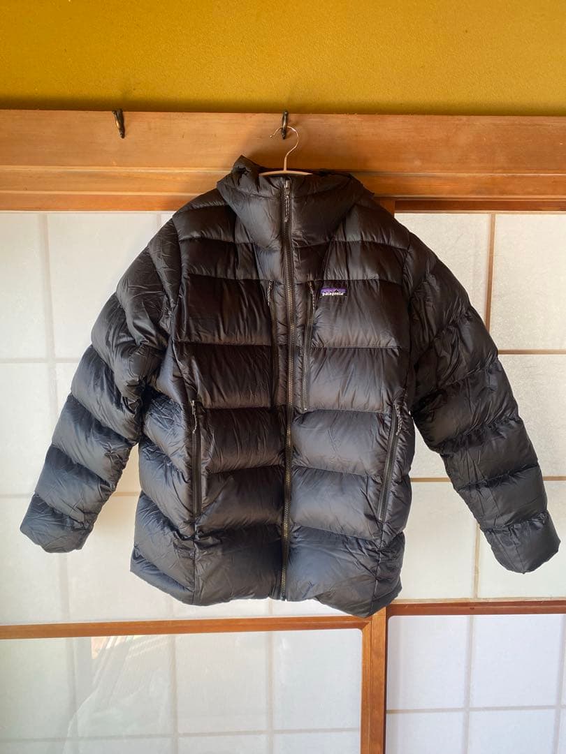 パタゴニア フィッツロイダウンフーディ L ブラック FA25 黒 patagonia（パタゴニア） フィッツロイ ダウン フーディ FITZ ROY DOWN
