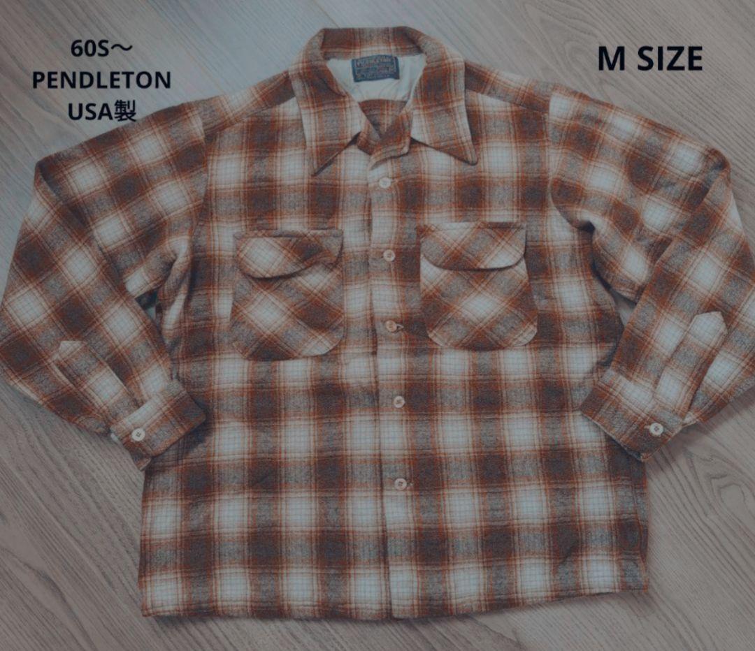 60s Pendleton オンブレチェックボードシャツ
