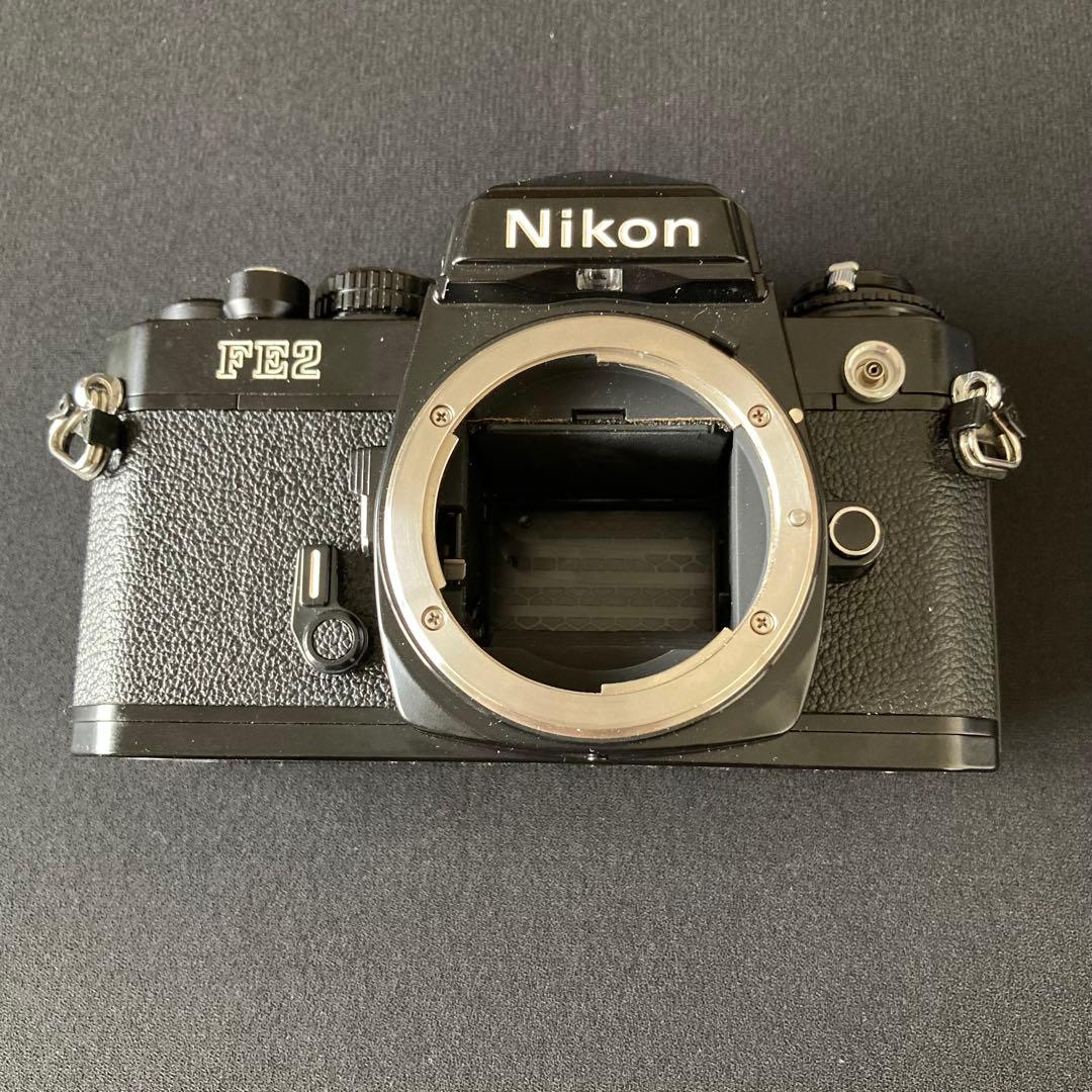 ジャンク】NIKON FE2 フィルムカメラ 一眼レフ - メルカリ