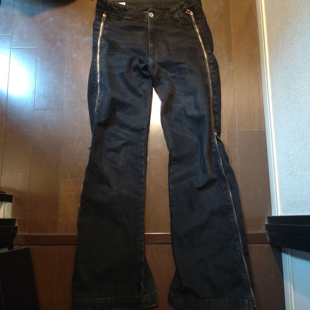 ZARA フレアパンツ rick owens bolan banana似 y2k - メルカリ
