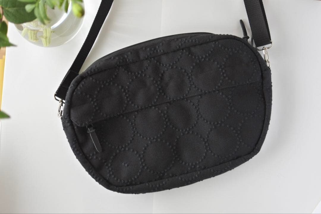 ミナペルホネン　dop tambourineのライフバッグ mina perhonen(ミナ ペルホネン)｜【KIDS】tambourineバッグ ネイビー