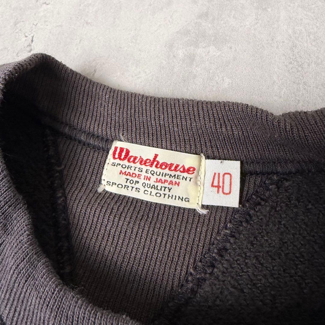 Warehouse Lot 403 両V 無地 ブランク スウェット 40 墨黒 - メルカリ
