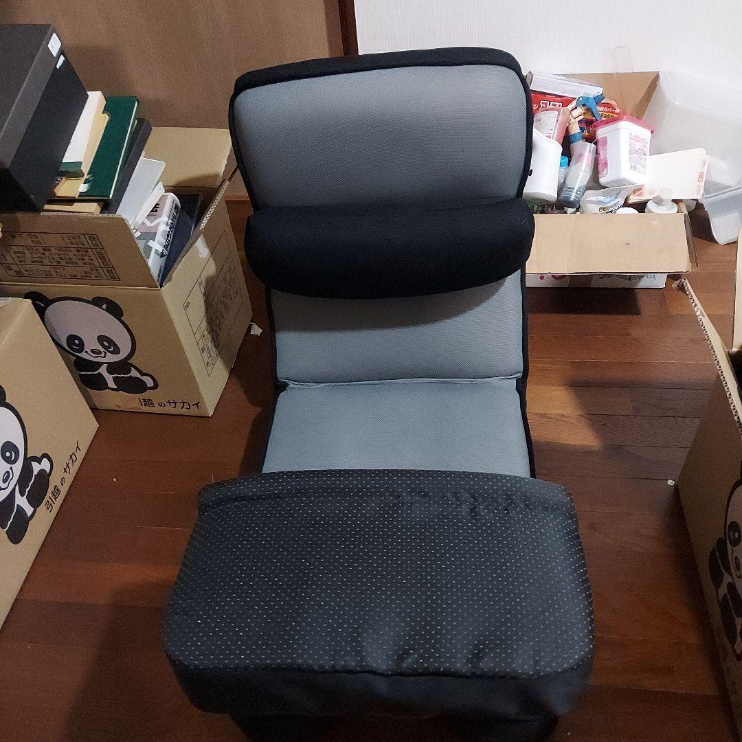 ゲーミング座椅子　ニトリ　テーブルカバー付き　14段階リクライニング　美品 ゲーミング座椅子 専用テーブルカバー付(LC-B12TAB GY) | ニトリネット