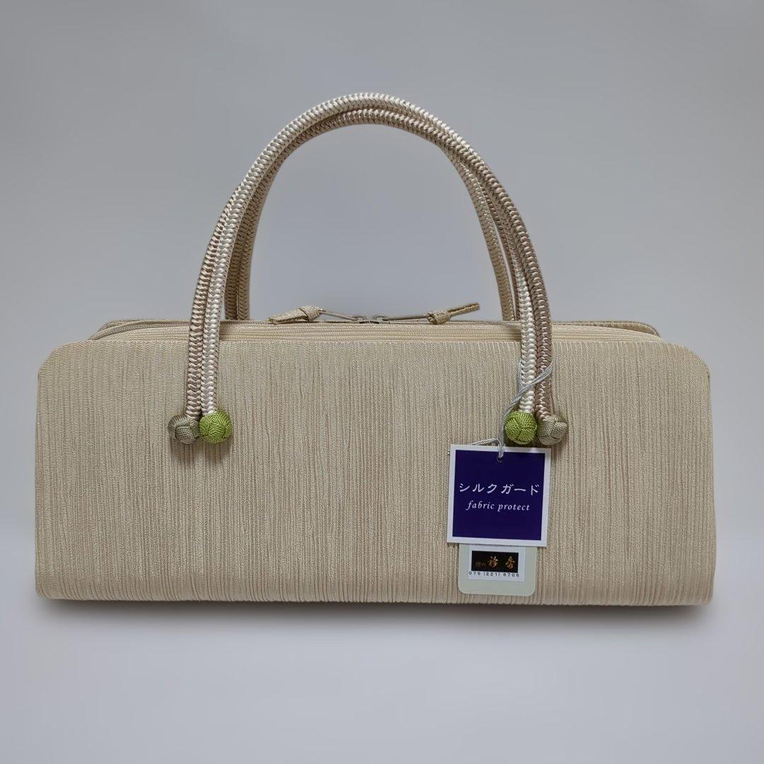 和装バッグ 横長 利休 バッグ 小田巻 正絹 日本製 - メルカリ