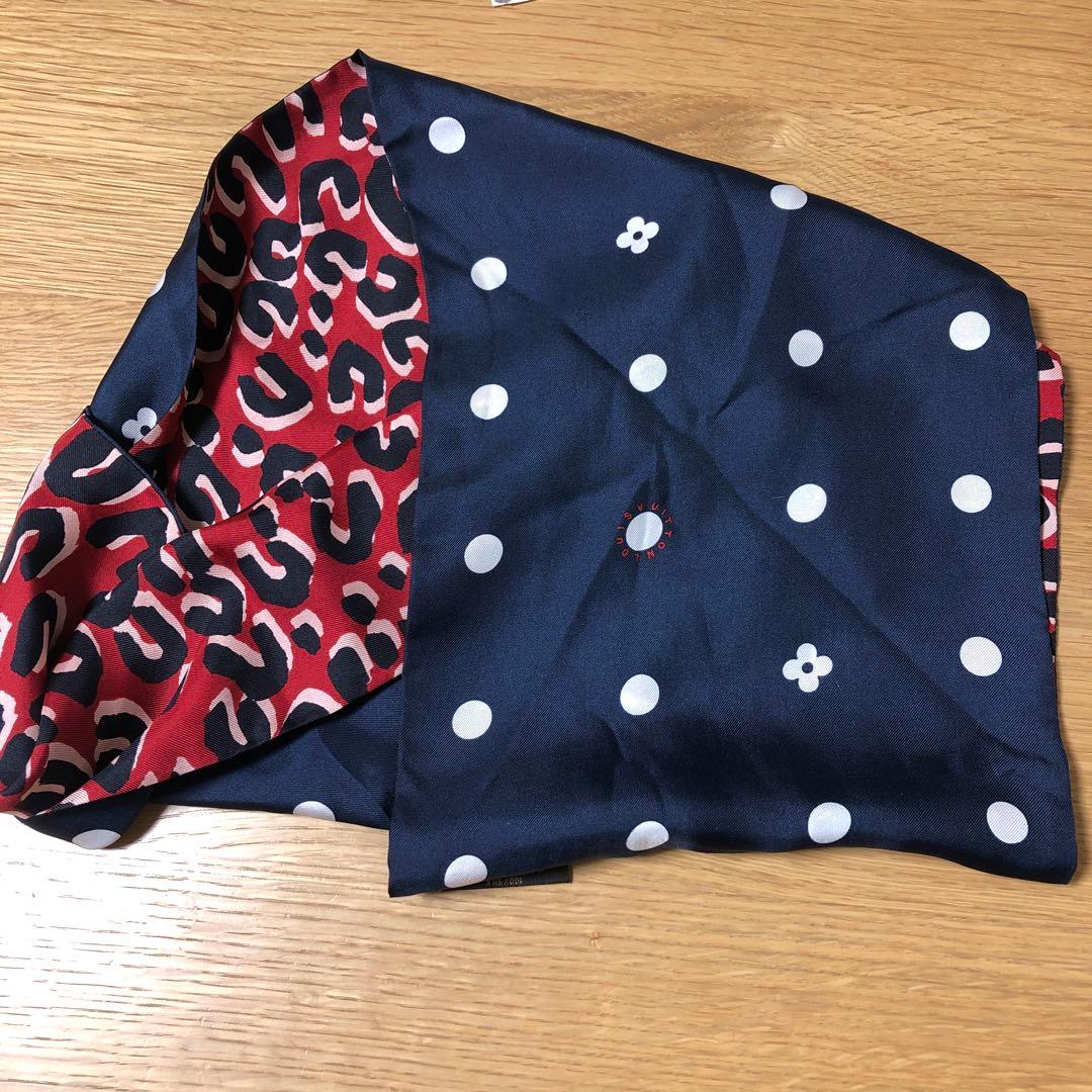 ルイ・ヴィトン　シルクスヌード LOUIS VUITTON ルイヴィトン スヌードグランフロア モノグラム ニット