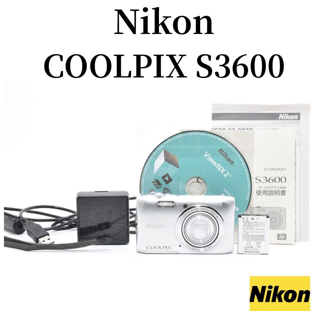 ❤️美品 Nikon COOLPIX S3600 エモ写り コンデジ 611 51j14yWoF5L._AC_UF350,