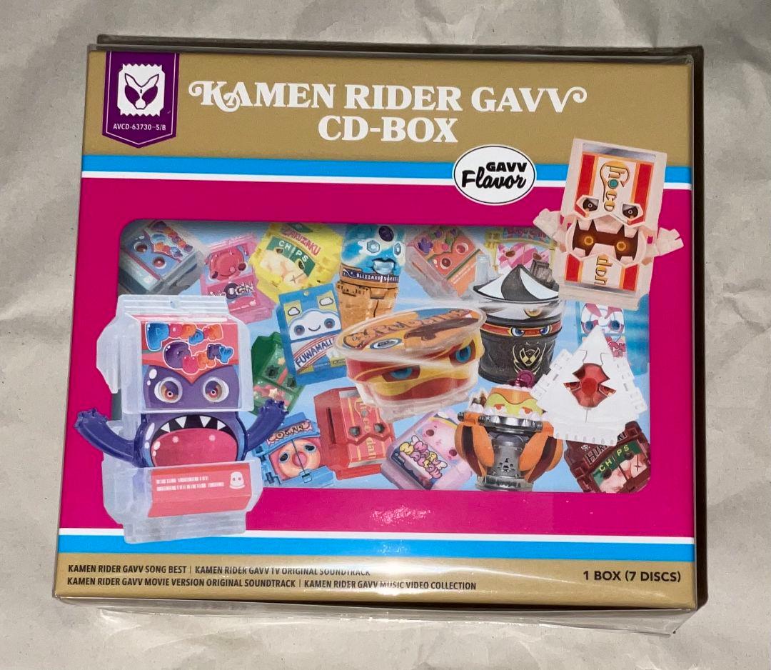 新品 未開封 仮面ライダーガヴ CD-BOX 初回生産限定盤 予約開始】「仮面ライダーガヴ CD-BOX (初回生産限定盤(AL6枚組+Blu