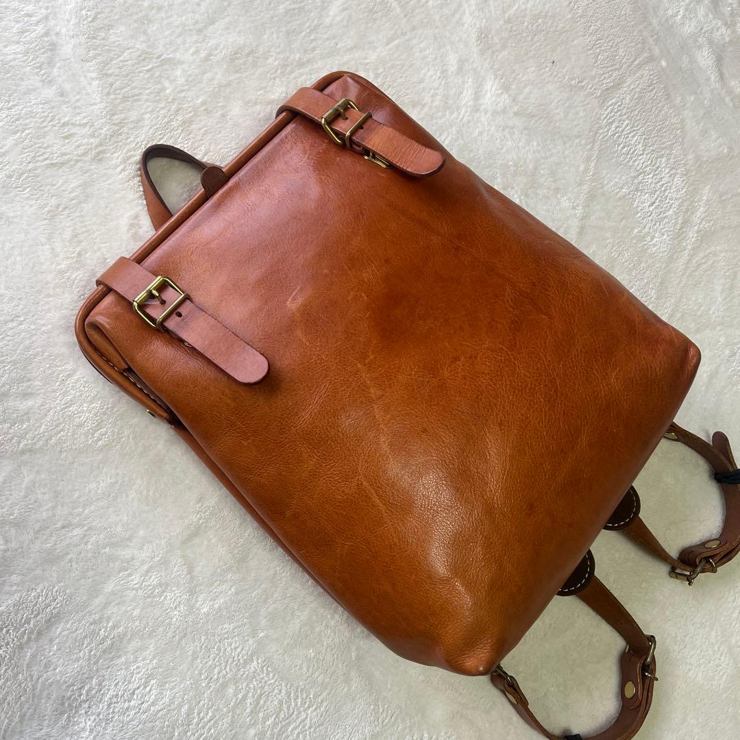 HERZ ラックスリュックW レザーバッグ バックパック 本革ビジネス