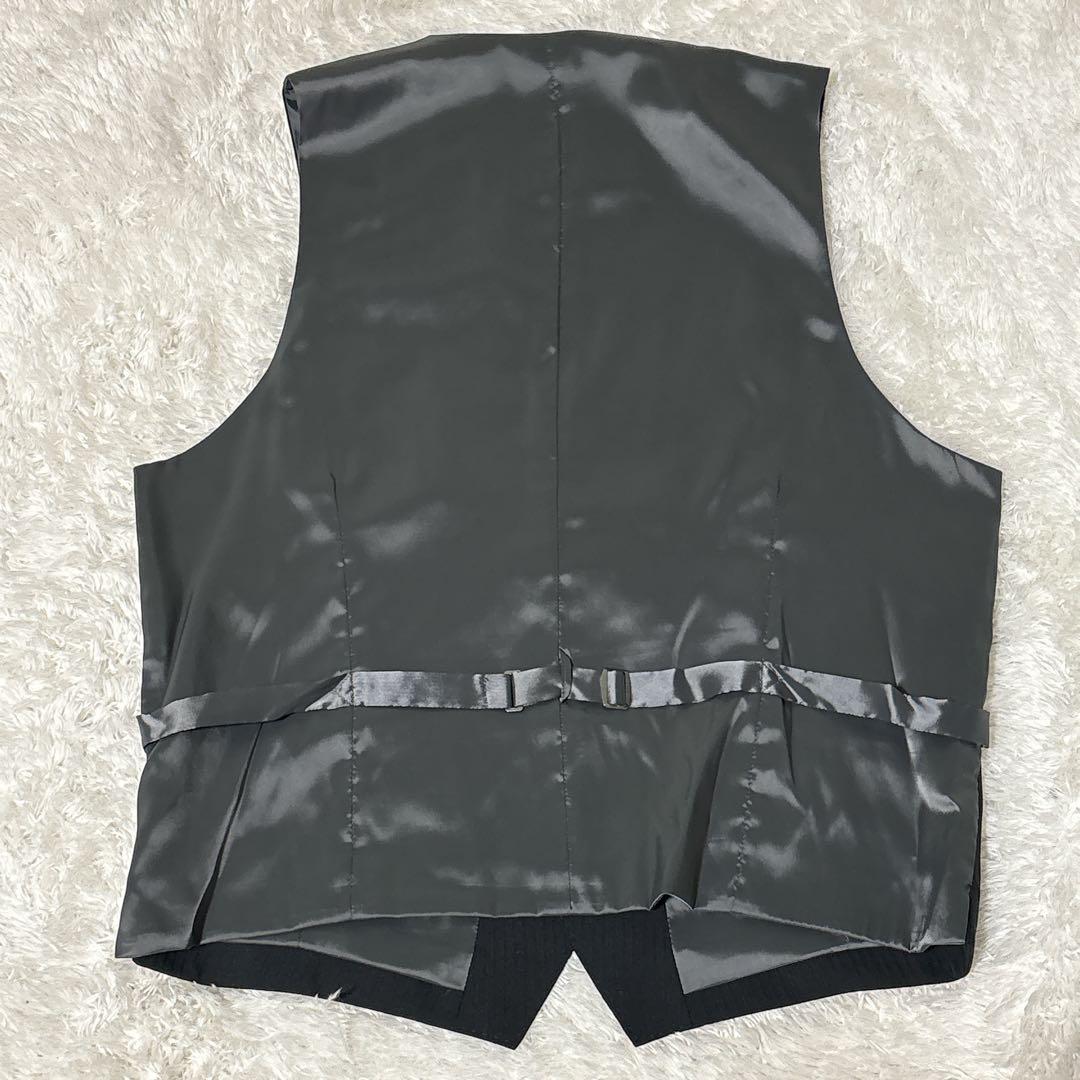 美品】レミュー スリーピース スーツ セットアップ 洗える AB6 L 黒