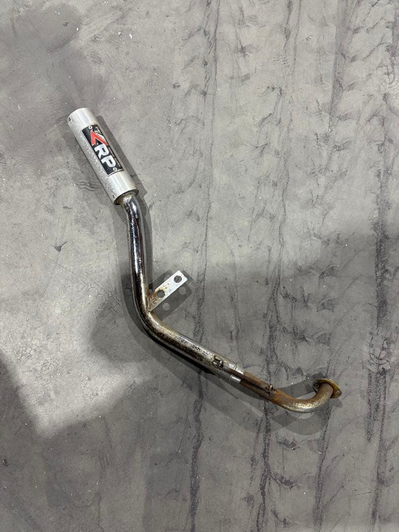 KRP マフラー 使用感あり　モンキー Yahoo!オークション - 当時物 モンキー【キタコ KRP ダウン マフラー】