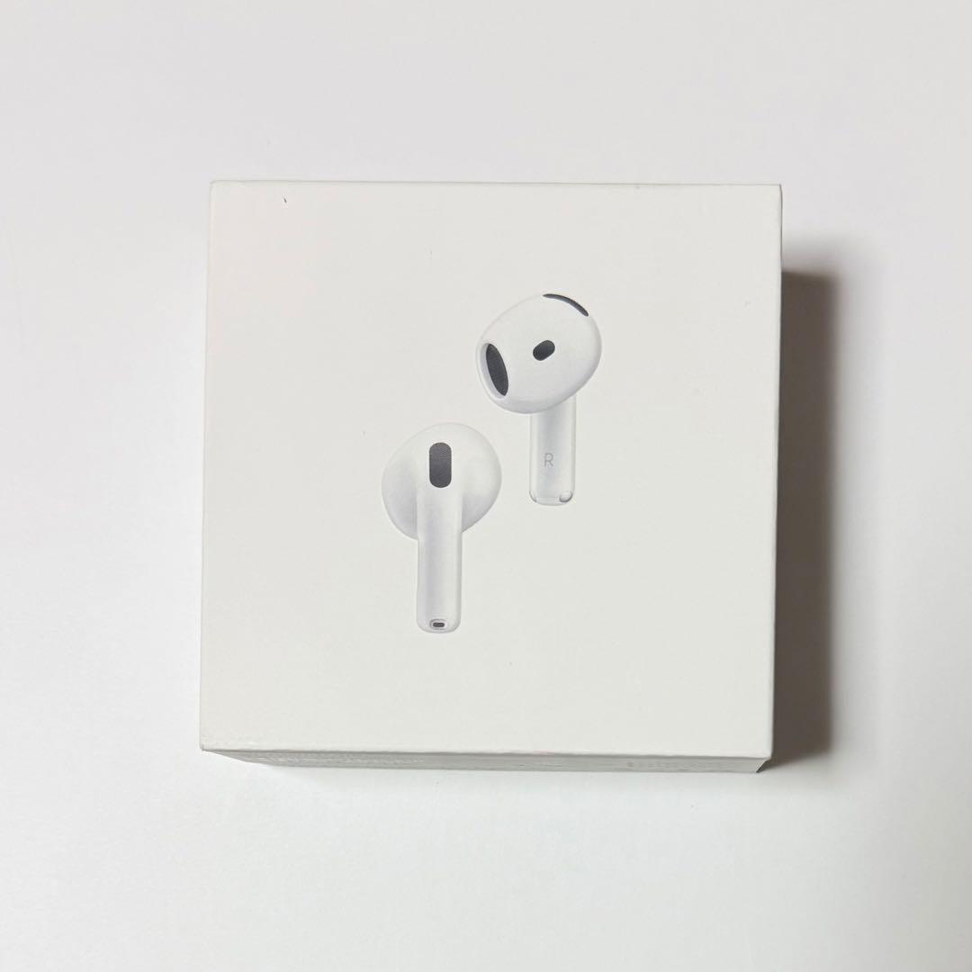 【純正・新品未開封】AirPods 第4世代 ノイズキャンセル付 Amazon.co.jp: Apple AirPods 4 アクティブノイズ キャンセリング搭載