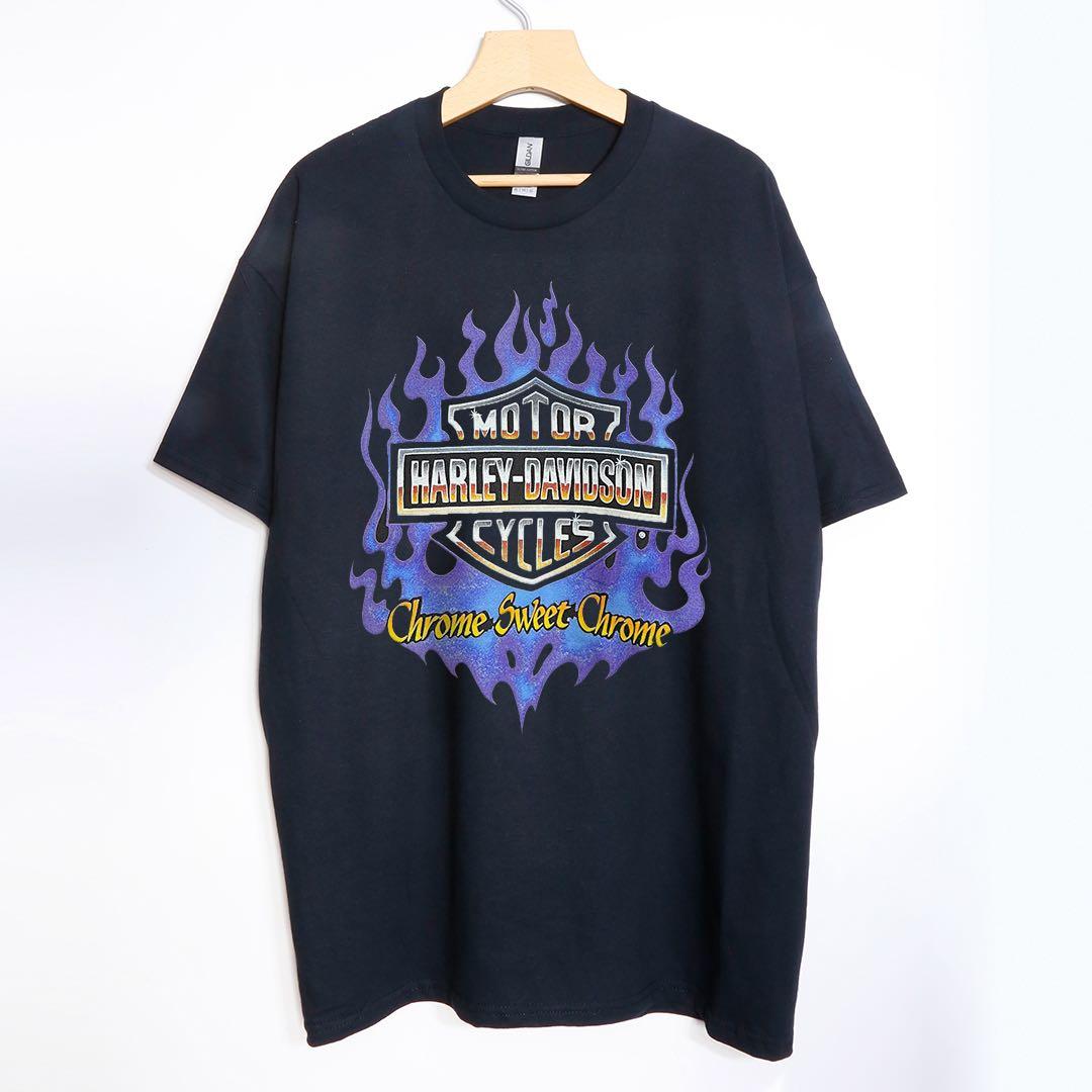 L Tシャツ カニエウエスト ハーレーダビッドソン リサ ブラックピンク