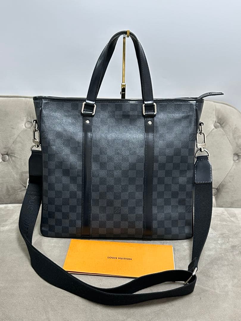 極美✨ルイヴィトン タダオPM N41259 ダミエグラフィット LOUIS VUITTON（ルイ・ヴィトン） 【美品】ルイヴィトン ダミエグラ