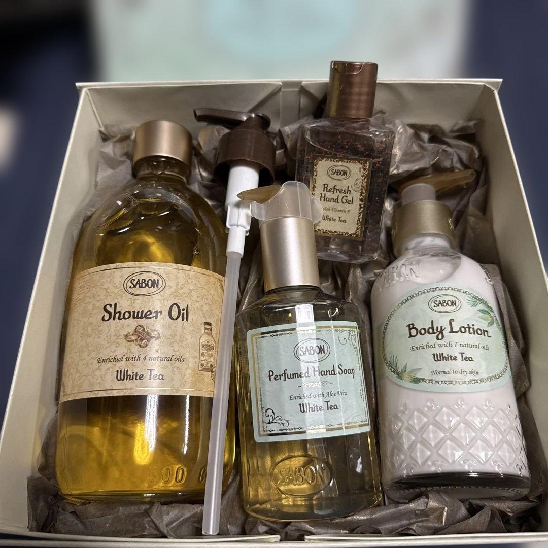SABONギフトセット　ホワイトティー ウェルカムキット (ホワイトティー・セレブレーション)』 | SABON (サボン)