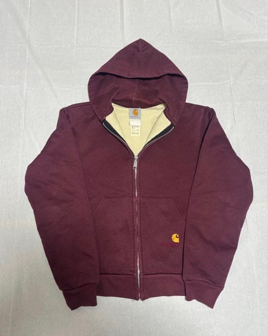 80s 90s Carhartt USA製 ジップパーカー 裏サーマル 80s Carhartt 裏サーマル ジップパーカー USA製 カーハート