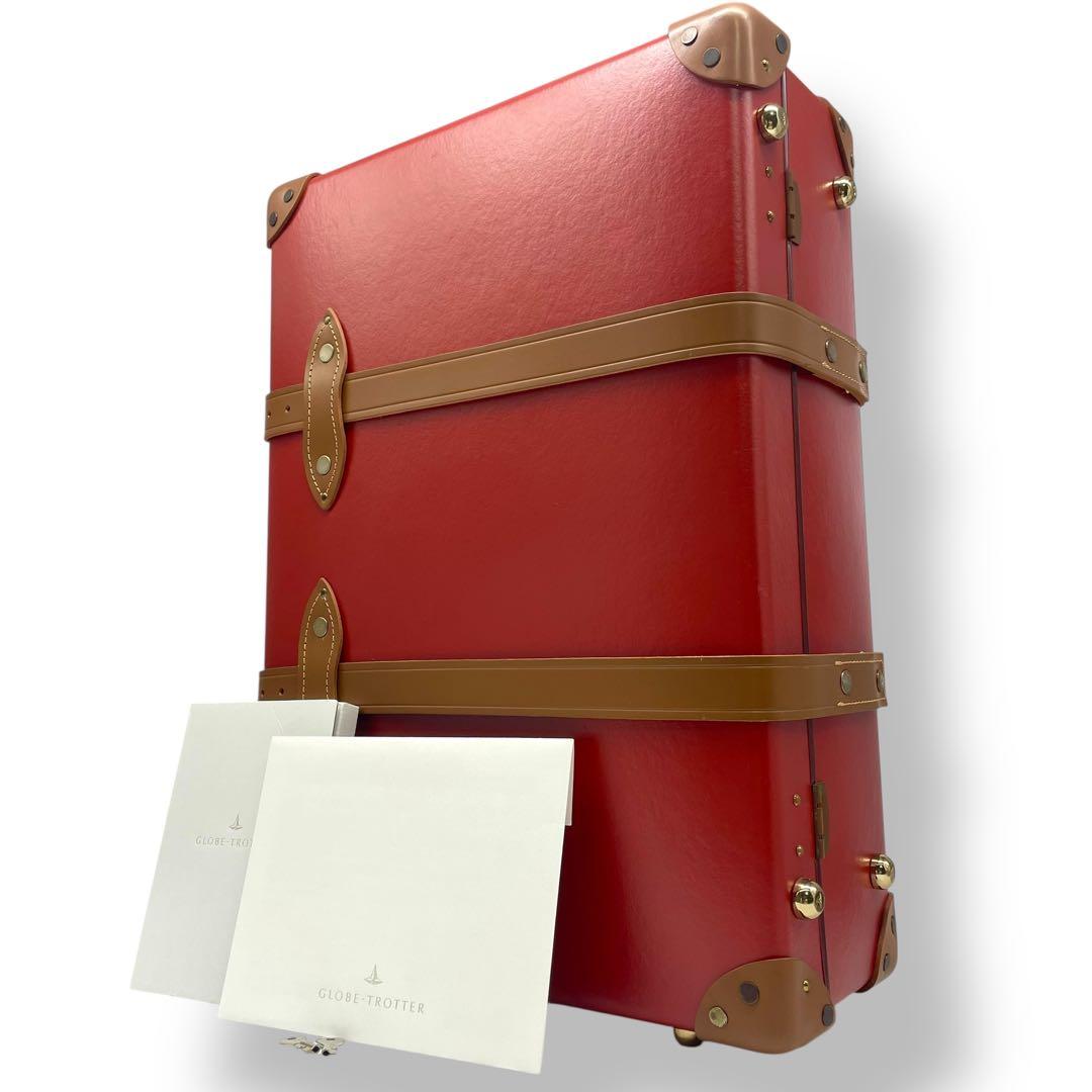 美品✨グローブトロッター センテナリー ラージ スーツケース 2輪 トラベル センテナリー ラージスーツケース 2輪 オリーブ/ブラック | グローブ