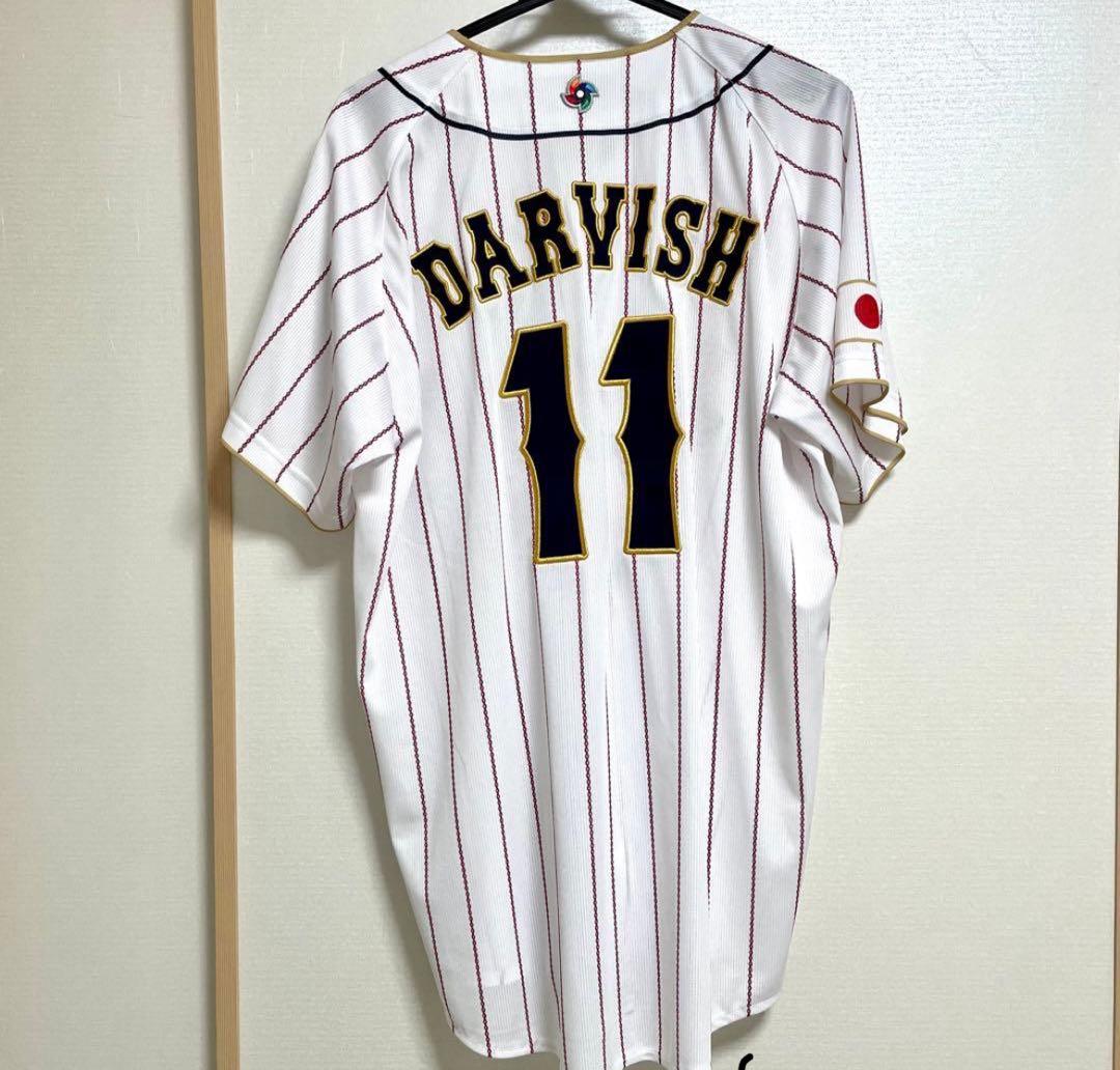 DARVISH 11 ユニフォーム ストライプ 2023 Samurai Japan Replica Jersey Away Darvish #11 | Japan