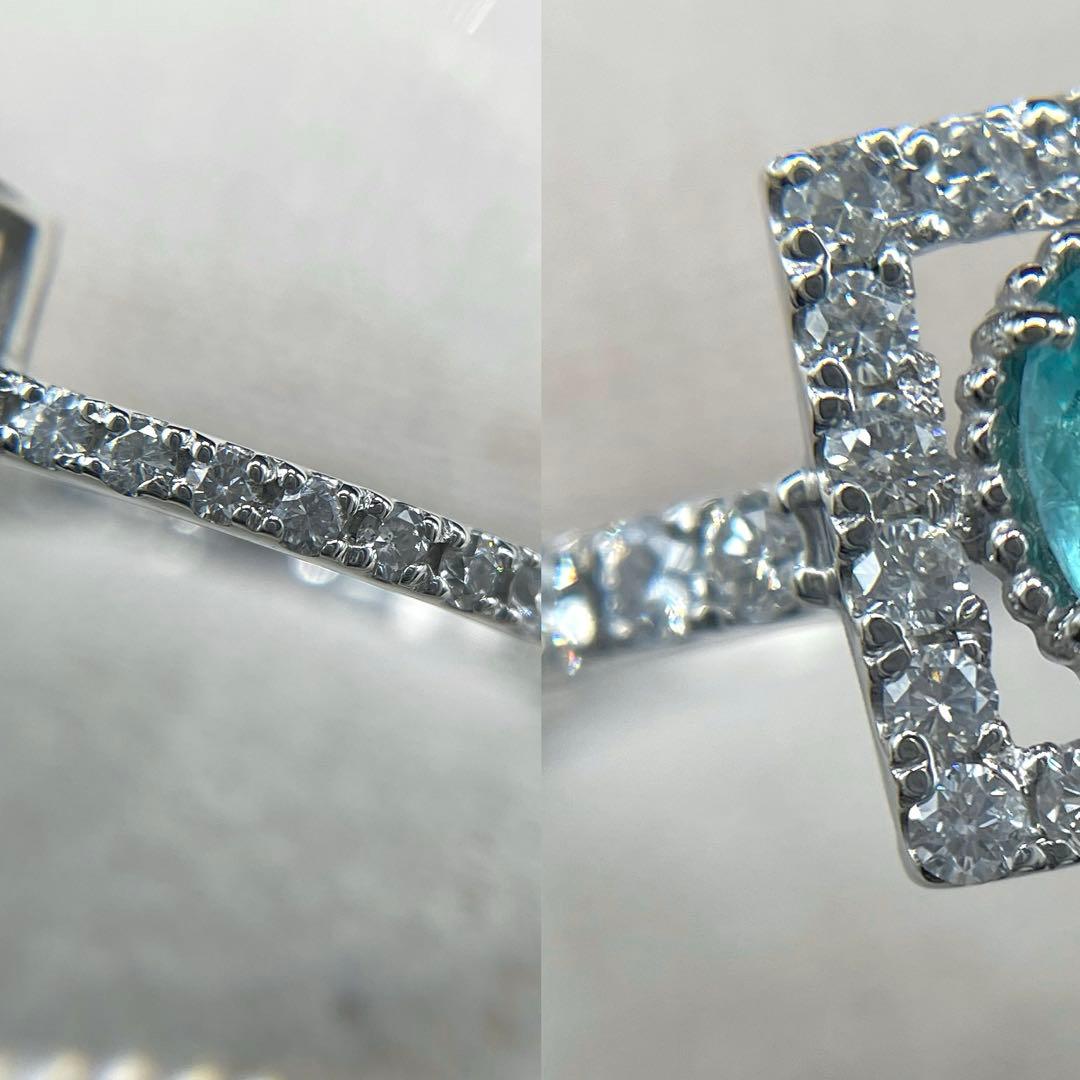 JK2☆高級 ブラジル産パライバ0.2ct D プラチナ リング GIA鑑付 - メルカリ