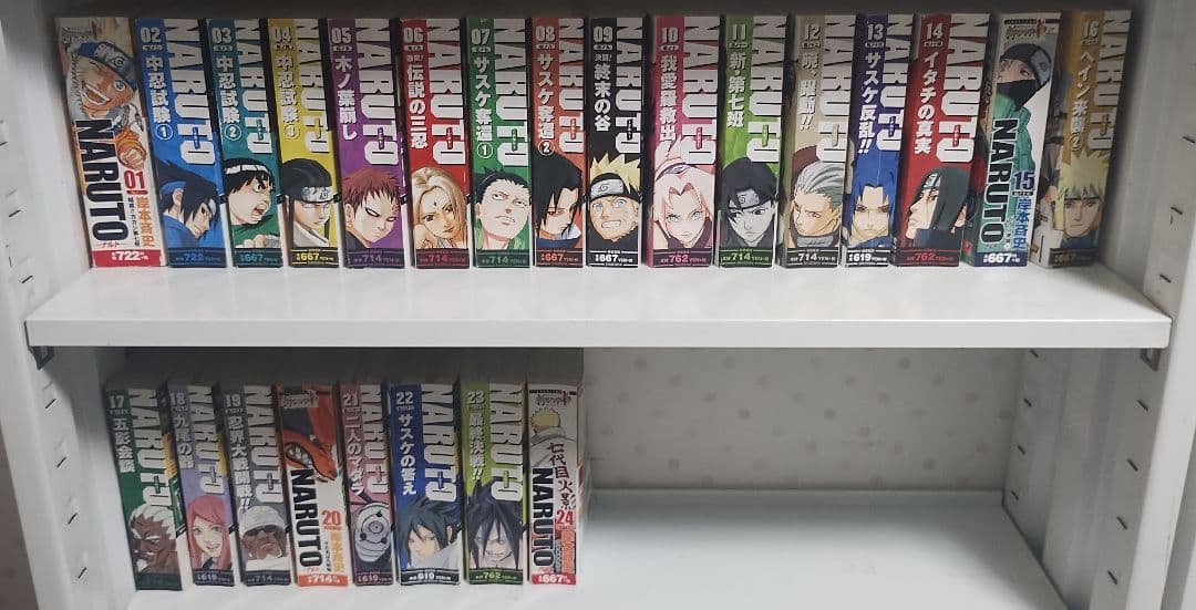 NARUTO コンビニ版 全巻セット 全巻セット NARUTO ナルト コンビニコミック 1〜24巻 送料無料 - メルカリ