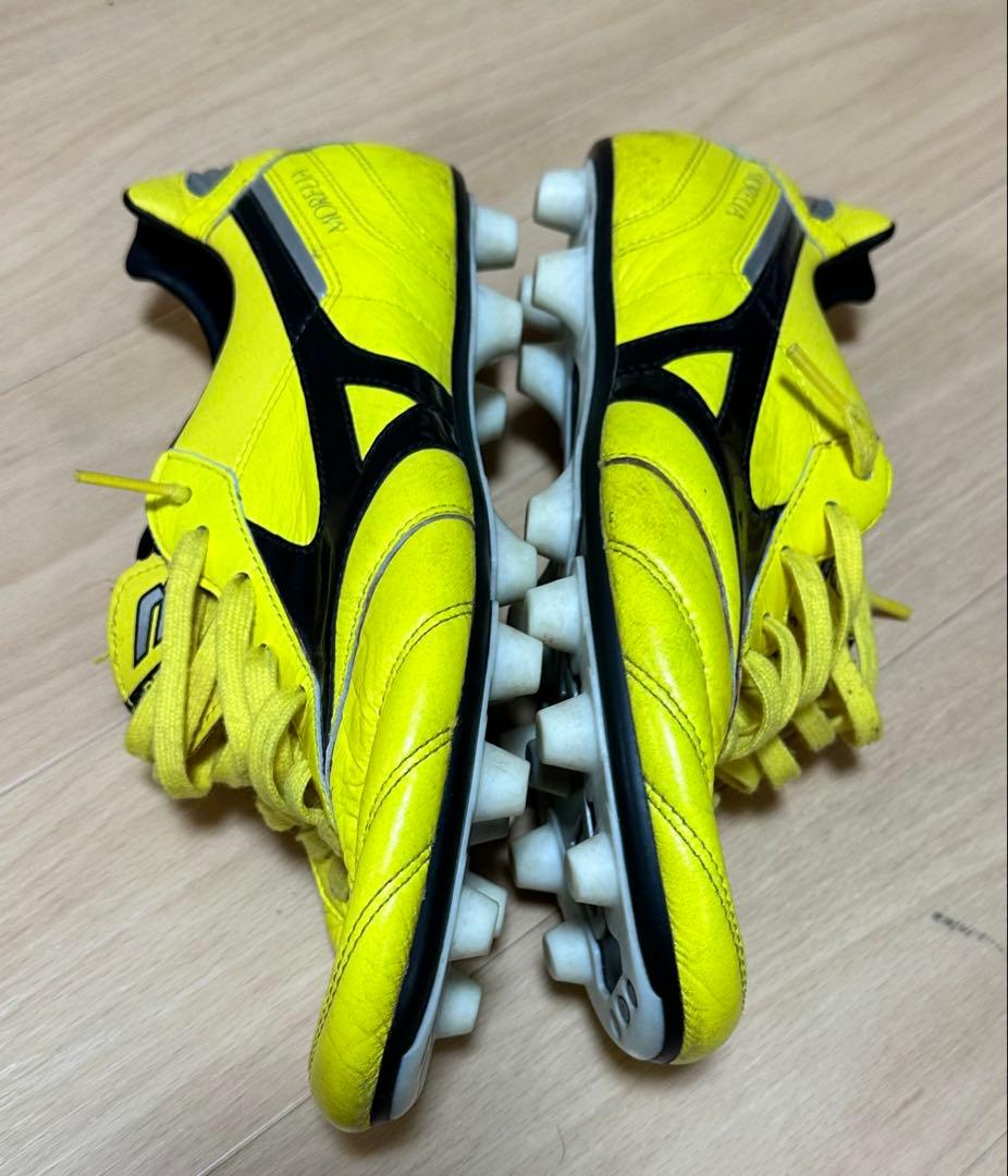 Mizuno モレリア2 イエロー(モレリア30周年モデル) 24.5cm