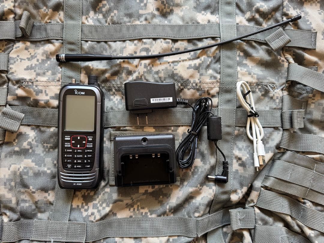 【美品】ICOM IC-R30 受信機 本体と付属品 Yahoo!オークション -「icom ic-r30」(アマチュア無線) の落札相場